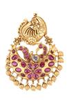 Buy_Joules By Radhika_Plated Antique Danglers_Online_at_Aza_Fashions