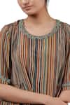 Buy_Shades Of India_Multi Color Silk Cotton Striped Top_Online_at_Aza_Fashions