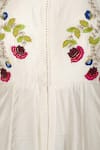 Buy_Priyanka Jain_White Chanderi Jumpsuit _Online_at_Aza_Fashions