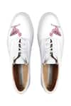 Buy_Oceedee X Rahul Mishra_White Embroidered Shoes_at_Aza_Fashions