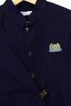 Partykles_Blue Jodhpuri Jacket Set For Boys_Online_at_Aza_Fashions