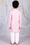 Shop_Kirti Agarwal - Pret N Couture_Pink Cotton, Silk Embroidery Kurta Set _at_Aza_Fashions