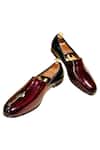 Buy_Artimen_Black Embroidered Loafers _at_Aza_Fashions