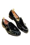 Buy_Artimen_Black Plain Double Monk Shoes  _Online_at_Aza_Fashions