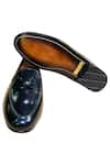 Shop_Artimen_Black Plain Cross Bow Loafers  _Online_at_Aza_Fashions