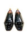 Shop_Artimen_Black Leather Derbys _at_Aza_Fashions