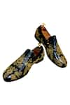 Buy_Artimen_Black Embellished Loafers  _at_Aza_Fashions