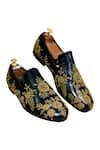 Buy_Artimen_Black Embellished Loafers  _Online_at_Aza_Fashions