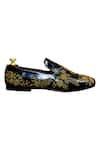 Artimen_Black Embellished Loafers  _at_Aza_Fashions