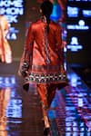 Shop_Rajdeep Ranawat_Red Satin Printed Jacket_at_Aza_Fashions