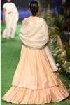 Shop_Pooja Shroff_Pink Chanderi Anarkali Set_at_Aza_Fashions