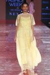Buy_Kanelle_Yellow Silk Organza Maxi Dress_at_Aza_Fashions