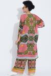 Aartivijay Gupta_Green Printed Tunic_Online_at_Aza_Fashions