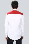 Shop_Noonoo_White Cotton Poplin Embroidered Shirt_at_Aza_Fashions
