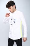 Buy_Noonoo_White Cotton Poplin Embroidered Shirt _Online_at_Aza_Fashions