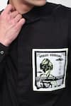 Noonoo_Black 100% Cotton Slim Fit Shirt_Online_at_Aza_Fashions