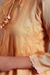 Buy_Shades of India_Orange Silk Kurta_Online_at_Aza_Fashions