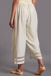 Buy_Shades Of India_White Silk Cotton Cropped Pants_Online_at_Aza_Fashions