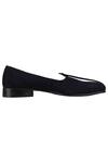 Buy_Sko_Blue Suede Mojris _Online_at_Aza_Fashions