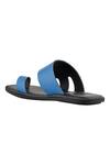 Buy_SKO_Blue Leather Strappy Flats _Online_at_Aza_Fashions