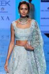 Buy_Mishru_Blue Tulle Embellished Lehenga Set_Online_at_Aza_Fashions