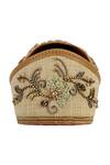 Buy_House Of Vian_Beige Embellishment Juttis_Online_at_Aza_Fashions