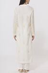 Shop Shyam Narayan Prasad White Chanderi Embroidered Kurta Set at Aza Fashions Shop_Shyam Narayan Prasad_White Chanderi Embroidered Kurta Set_at_Aza_Fashions