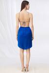 Shop Deme By Gabriella Blue Satin Halter Backless Dress at Aza Fashions Shop_Deme By Gabriella_Blue Satin Halter Backless Dress_at_Aza_Fashions