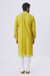 Shop Gaurav Katta Green Silk Kurta at Aza Fashions Shop_Gaurav Katta_Green Silk Kurta _at_Aza_Fashions