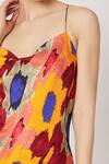 Shop_Saaksha & Kinni_Multi Color Satin Printed Midi Dress_Online_at_Aza_Fashions