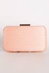 Shop_Ara Studio_Peach Cutdana Embellished Clutch_at_Aza_Fashions