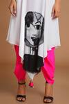 Buy_Masaba_White Top Printed Tunic Dhoti Pant Set_Online_at_Aza_Fashions