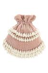 Shop Aanchal Sayal Pink Embroidered Embellished Potli Bag at Aza Fashions Shop_Aanchal Sayal_Pink Embroidered Embellished Potli Bag_at_Aza_Fashions