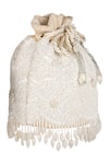 Aanchal Sayal_White Stones Embellished Bag _Online_at_Aza_Fashions