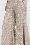 Twenty Nine_Grey Georgette Embellished Sharara Pants_at_Aza_Fashions