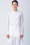 Buy_Rajesh Pratap Singh_White Pintuck Shirt _Online_at_Aza_Fashions