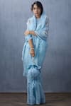 Torani Blue Organza Embroidered Saree Online at Aza Fashions Torani_Blue Organza Embroidered Saree _Online_at_Aza_Fashions