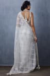 Shop Torani White Organza Embroidered Saree at Aza Fashions Shop_Torani_White Organza Embroidered Saree _at_Aza_Fashions