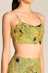 Buy_Shivan & Narresh_Yellow Italian Jersey Printed Bikini Set_Online_at_Aza_Fashions