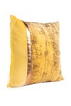 H2H_Yellow Ponte Roma Dandelion Strokes Cushion Cover _Online_at_Aza_Fashions