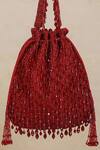 Buy Lovetobag Red Crystals, Diamonds, Beads Opal Tassel Potli Bag Online at Aza Fashions Buy_Lovetobag_Red Crystals, Diamonds, Beads Opal Tassel Potli Bag _Online_at_Aza_Fashions