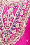 Ekta Singh_Pink Silk Round Panelled Kurta Set _at_Aza_Fashions