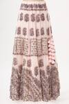 Shop_Garo_Pink Round Embroidered Bridal Lehenga Set _Online_at_Aza_Fashions