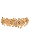 Opalina Soulful Jewellery_Gold Plated Handcrafted Delicia Floral Choker _Online_at_Aza_Fashions