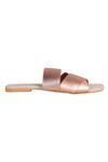 Buy_Veruschka by Payal Kothari_Pink Cayman Cross Strap Sandals_Online_at_Aza_Fashions