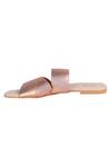 Shop_Veruschka by Payal Kothari_Pink Cayman Cross Strap Sandals_Online_at_Aza_Fashions