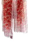 Shop_Pashma_Red Silk Cashmere Floral Print Scarf _at_Aza_Fashions