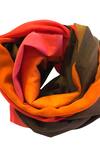 Pashma_Red Frayed Scarf _Online_at_Aza_Fashions