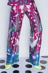 Buy_Limerick By Abirr N' Nanki_Purple Floral Print Pant_Online_at_Aza_Fashions