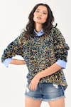 Buy_Mxs_Multi Color Razzmatazz Sequin Sweatshirt_at_Aza_Fashions